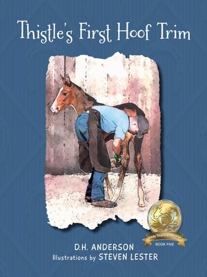 cover image of Thistle's First Hoof Trim